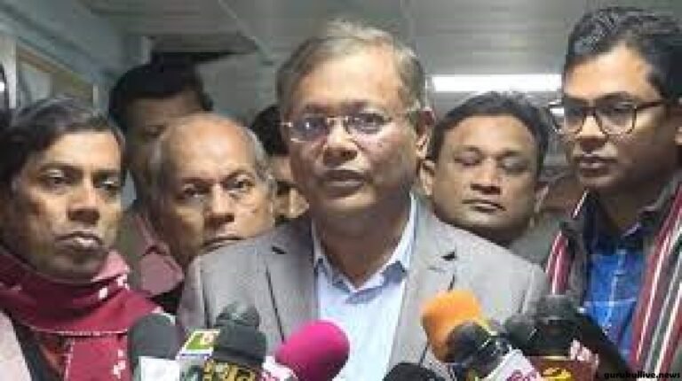Crisis prevails inside BNP, not in the country: Hasan