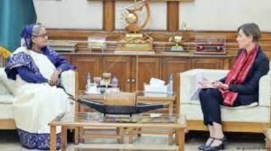 PM seeks UN support to relocate Rohingyas to Bhashanchar