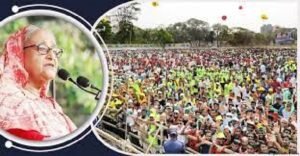 PM blasts BNP leaders for falsifying against AL, indulging in corruption