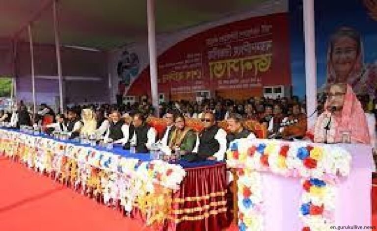 PM blasts BNP leaders for falsifying against AL, indulging in corruption