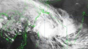 The very severe cyclonic storm 'Mocha' crosses Cox's Bazar-North Myanmar coast