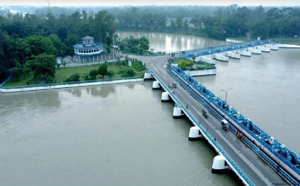 Teesta flowing above the danger mark in greater Rangpur