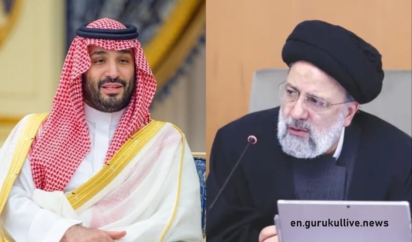 Saudi prince, Iran president hold call on Israel-Hamas war